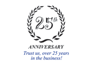 Trust us, over 25 years in the business!