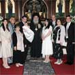 Christening of baby Alexia at The Greek Orthodox Church, Birmingham